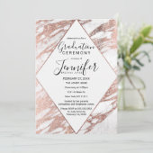 バラ金ゴールドホワイトマモダンーブル卒業 招待状 (スタンド正面)