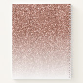 バラ金ゴールドボスレディやる気を起こさせる引用文あなたの名前 ノートブック (裏面)