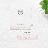 バラ金ゴールドボタニカルロカスタムゴのイヤリングディスプレイ (デスク)