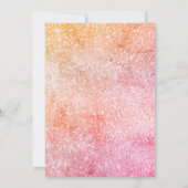 バラ金ゴールドボホフローラパキスタン結婚ズ 招待状 (裏面)