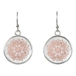 バラ金ゴールドマンダライヤリング イヤリング