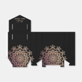 バラ金ゴールドマンダラスウィート16パーティー フェイバーボックス (折り畳みなし)