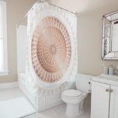 バラ金ゴールドマンダラモダン シャワーカーテン (インサイチュ)