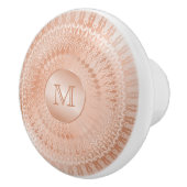 バラ金ゴールドマンダラモノグラム セラミックノブ (右)