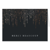 バラ金ゴールドマーキーありがとうノートカード (正面横)