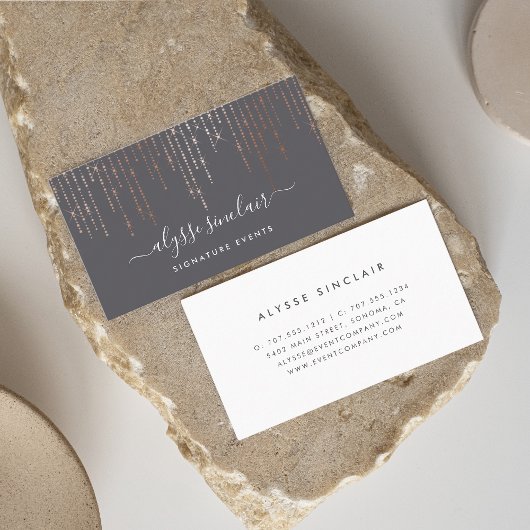 バラ金ゴールドマーキー署名 名刺