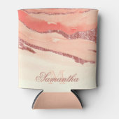 バラ金ゴールドマーブルアンドグリッター 缶クーラー (正面)