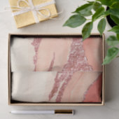 バラ金ゴールドマーブルアンドグリッター 薄葉紙 (ギフト)