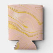 バラ金ゴールドマーブルグリッターブライダルシャワー 缶クーラー (裏面)