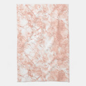 バラ金ゴールドマーブルグリッター2 キッチンタオル (縦)