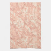 バラ金ゴールドマーブルグリッター3 キッチンタオル (縦)