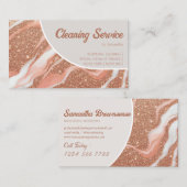 バラ金ゴールドマーブルグリッツ 名刺 (正面/裏面)