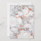 バラ金ゴールドマーブルスウィート16バースデーパーティー 招待状 (裏面)