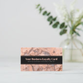 バラ金ゴールドマーブルビジネスロイヤリティパンチカード 予約カード (スタンド正面)