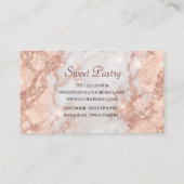 バラ金ゴールドマーブルペエレガントストリー 名刺 (裏面)