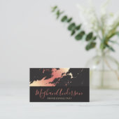 バラ金ゴールドマーブル |エグゼクティブシグネチャーシリーズ 名刺 (スタンド正面)