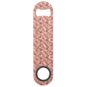 バラ金ゴールドマーメイドはかりで測グリッターボトルオープナー スピード栓抜き (正面)