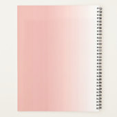 バラ金ゴールドミニマルエレガントリストロパーソナライズされたゴ プランナー手帳 (裏面)