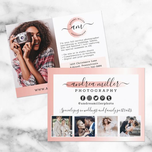 バラ金ゴールドミニマル写真家マーケティング写真 ポストカード