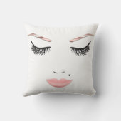 バラ金ゴールドメイクアップ顔眉毛リップズグラム美しい クッション (裏面)