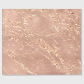 バラ金ゴールドメイクアップSPARK 16グリッター美しい銅 ラッピングペーパー (フラット)