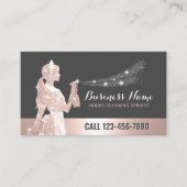 バラ金ゴールドメイド清掃サービスハ保ウス 名刺 (正面)