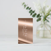 バラ金ゴールドメタリックグレース 名刺 (スタンド正面)