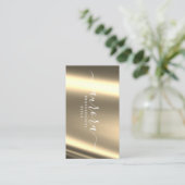 バラ金ゴールドメタリックグレース 名刺 (スタンド正面)