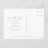 バラ金ゴールドメタリック結婚世界地図の発表 シーズンポストカード (裏面)