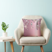 *~*バラ金ゴールドメタリックAP7ドリップグリッター クッション (椅子)