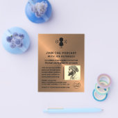 バラ金ゴールドメタル効果， Podcaster, Podcast チラシ (シングル)