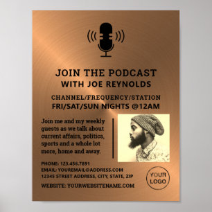 バラ金ゴールドメタル効果, Podcaster, Podcast ポスター