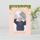 バラ金ゴールドメリークリスマスカスタムワンフォト シーズンカード (スタンド正面)