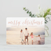 バラ金ゴールドメリークリスマススクリプトホリデーカード シーズンカード (スタンド正面)