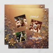 バラ金ゴールドメルカト一家は全てだ 招待状 (正面/裏面)