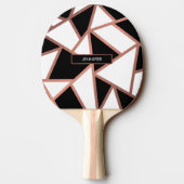 バラ金ゴールドモザイク 卓球ラケット (裏面)