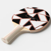 バラ金ゴールドモザイク 卓球ラケット (正面アングル)