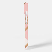 バラ金ゴールドモザイク Case-Mate iPhoneケース (裏面 / 左)