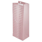 バラ金ゴールドモダンテンプレートグラマートレンディーエレガント ワインギフトバッグ (裏面アングル)