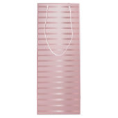 バラ金ゴールドモダンテンプレートグラマートレンディーエレガント ワインギフトバッグ (裏面)