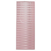 バラ金ゴールドモダンテンプレートグラマートレンディーエレガント ワインギフトバッグ (正面)