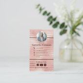 バラ金ゴールドモダン不動産仲介業者実在不動産 名刺 (スタンド正面)