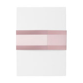 バラ金ゴールドモダン手書きスクリプト文字クラス 招待状ベリーバンド (裏面例)