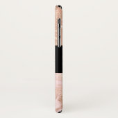 バラ金ゴールドモノグラムのグラム Case-Mate iPhoneケース (裏面/左)