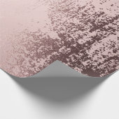 バラ金ゴールドラグジュアリー金属デザイン ラッピングペーパー (角)