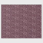 バラ金ゴールドラズベリーワインエレガモダンントウェディング ラッピングペーパー (フラット)