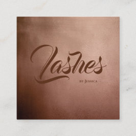 バラ金ゴールドラッシュスタジオ美しいショップラグジュアリエレガントー スクエア名刺