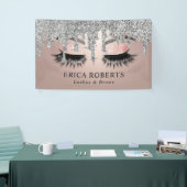 バラ金ゴールドラッシュズ&ブローズサロンモダンシルバードリップ 横断幕 (トレードショー)