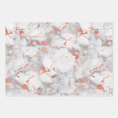 バラ金ゴールドラッピング紙フラットシートセット3 ラッピングペーパーシート (正面2)