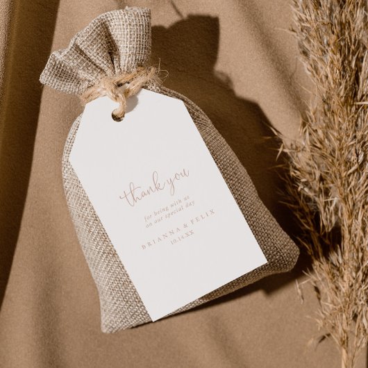 バラ金ゴールドラブスクファンシーリッ結婚トの感謝 ギフトタグ